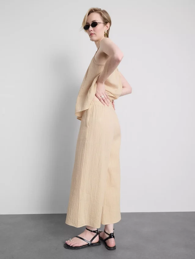 Culottes i ren bomull