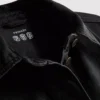 Denimjacka med påsydda fickor i bomull