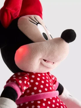 Disenys Minnie Mouse-mjukisdjur med ljus