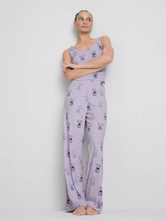 Disney Pixars A Bug’s Life-pyjamasar med ribbad linne