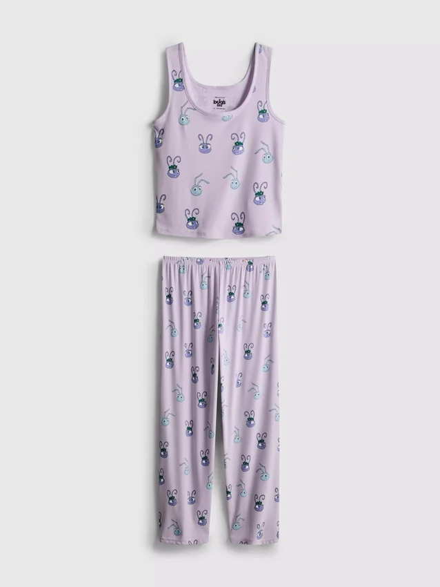 Disney Pixars A Bug’s Life-pyjamasar med ribbad linne
