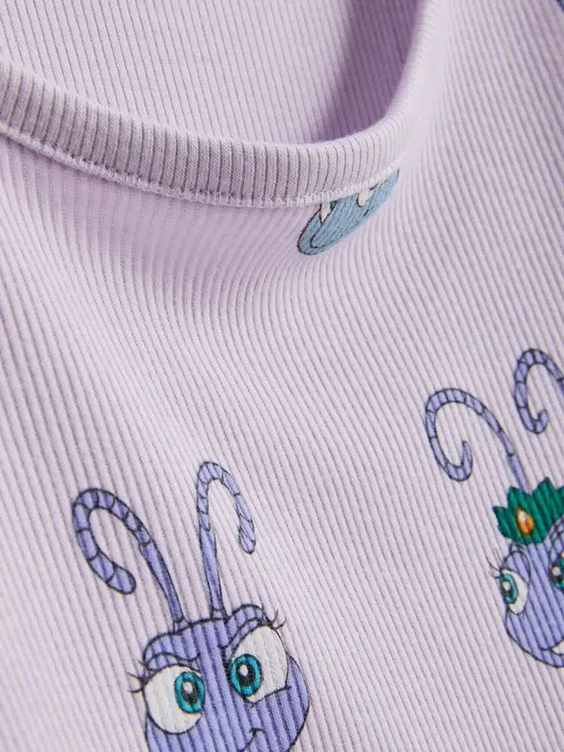 Disney Pixars A Bug’s Life-pyjamasar med ribbad linne