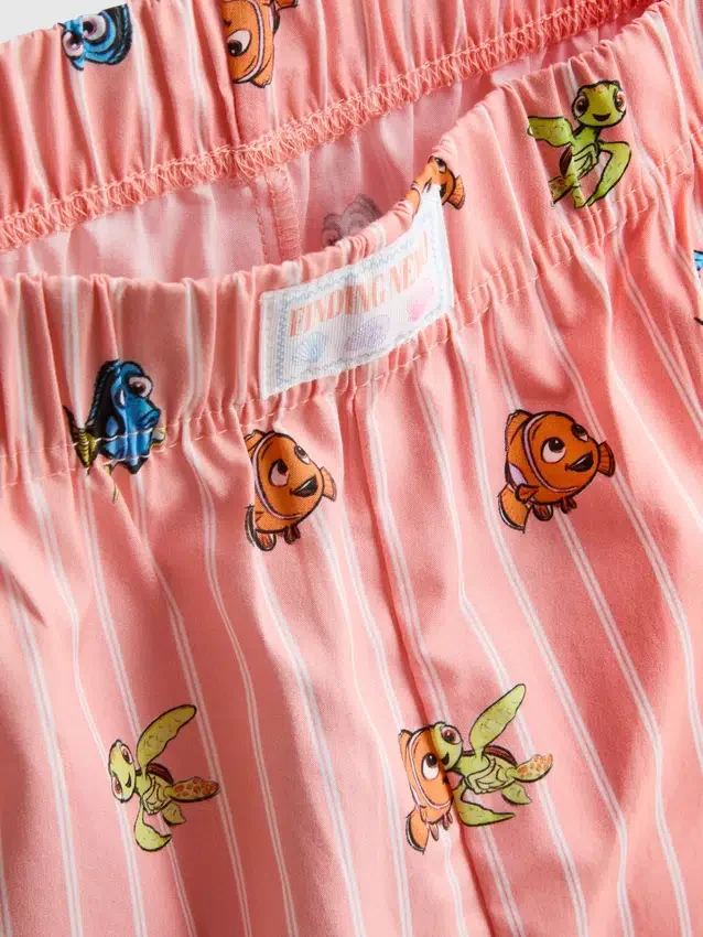 Disney Pixars Finding Nemo-pyjamasar i bomull med korta byxor