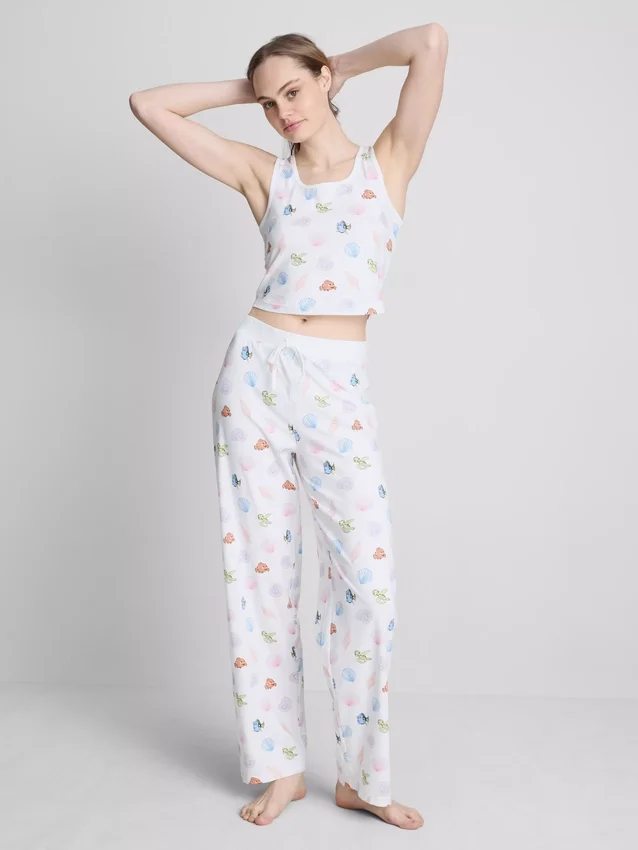 Disney Pixars Finding Nemo-pyjamasar med grafiskt tryckt cami-top i bomullsrikt tyg