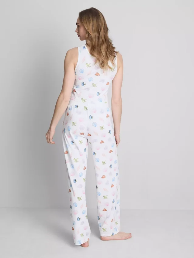 Disney Pixars Finding Nemo-pyjamasar med grafiskt tryckt cami-top i bomullsrikt tyg