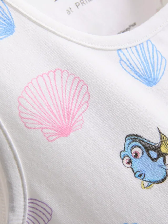Disney Pixars Finding Nemo-pyjamasar med grafiskt tryckt cami-top i bomullsrikt tyg
