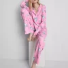 Disney Pixars Monsters Inc. pyjamasar i boyfriend-stil