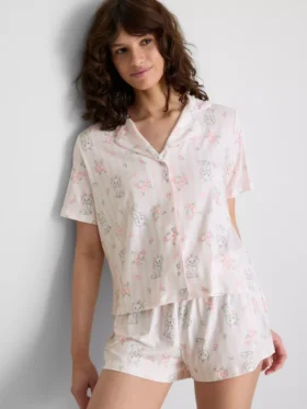 Disneys Aristokatterna – Marie, kort pyjamasar i boyfriend-stil
