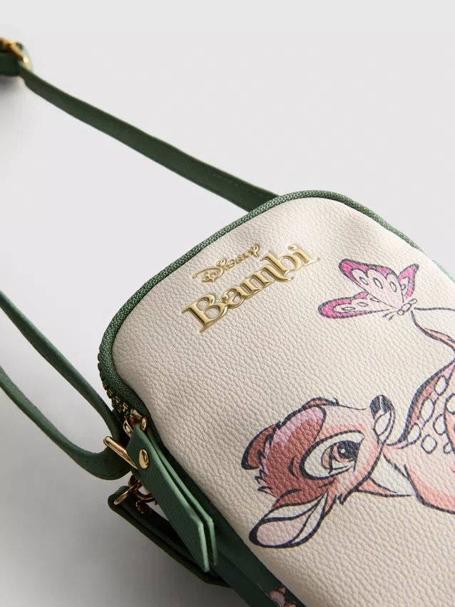 Disneys Bambi-mobilhållare i konstläder