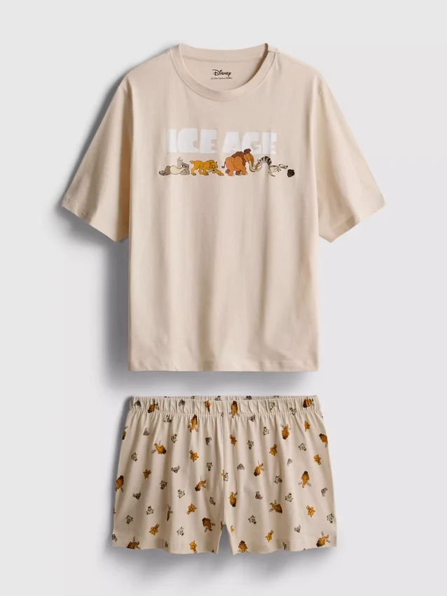 Disneys Ice Age-pyjamasar i bomull med tryck
