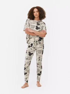 Disneys Mickey Mouse-pyjamasar i retrostil