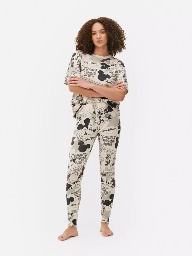 Disneys Mickey Mouse-pyjamasar i retrostil