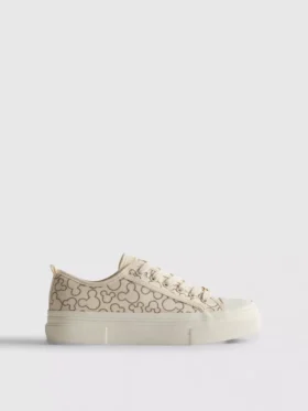 Disneys Mickey Mouse-sneakers i canvas med plattform