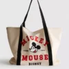Disneys Mickey och vännerna XL-väska i canvas med grafiskt tryck