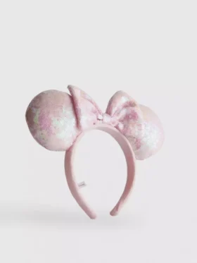 Disneys Minnie Mouse-hårband med öron och paljetter