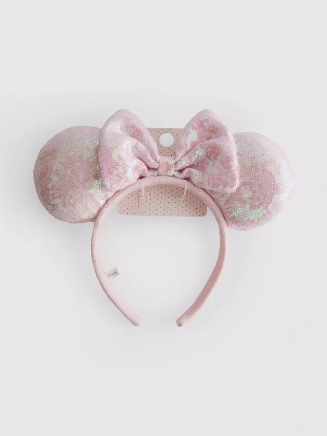 Disneys Minnie Mouse-hårband med öron och paljetter