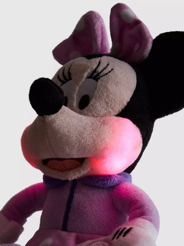 Disneys Minnie Mouse-mjukdjur med ljus