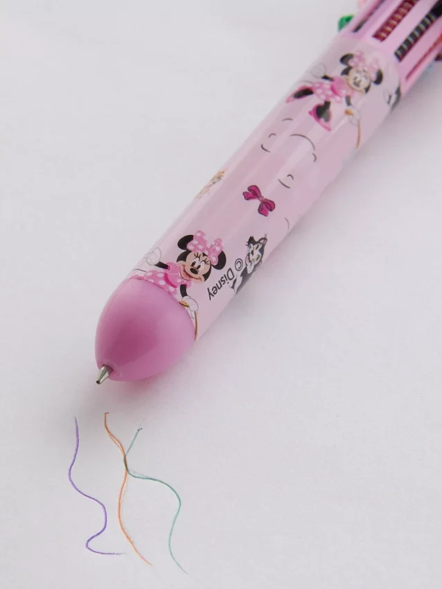 Disneys Minnie Mouse-penna med 10 färger