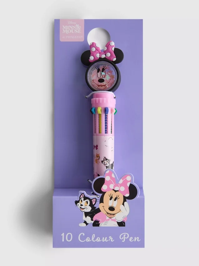 Disneys Minnie Mouse-penna med 10 färger