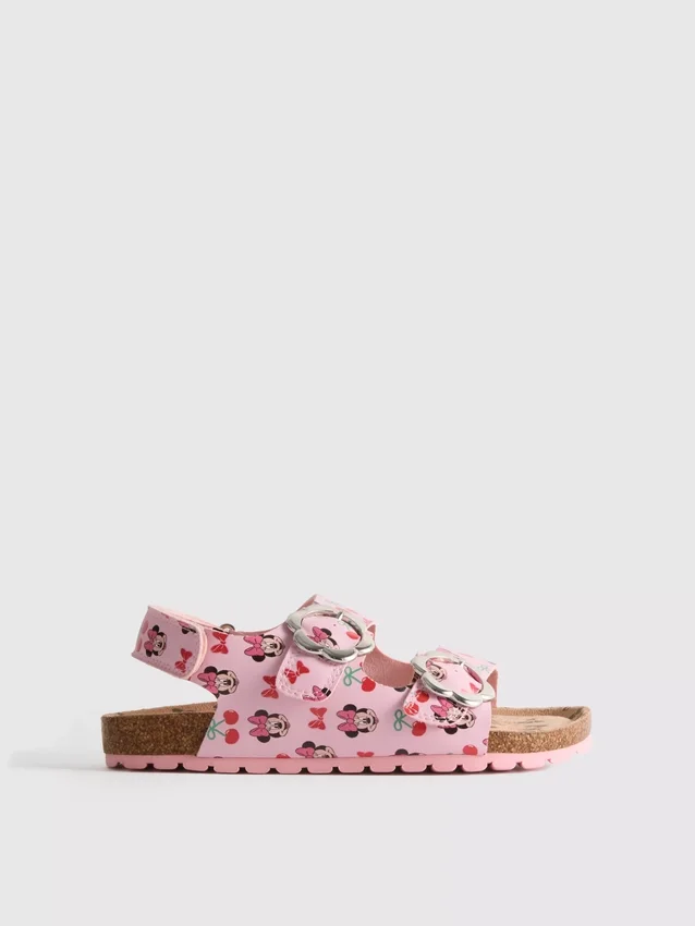 Disneys Minnie Mouse-sandaler med slingback och dubbla spännen