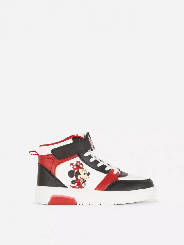 Disneys Minnie Mouse-sneakers med lysande detaljer
