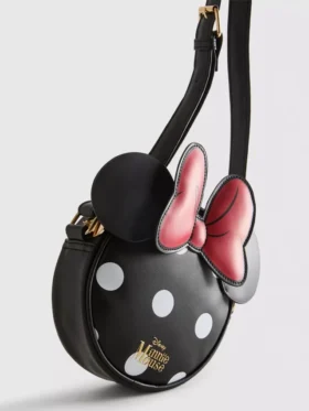Disneys Minnie Mouse-väska med rund form och axelrem