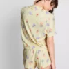 Disneys Nalle Puh-pyjamasar med korta shorts i boyfriend-stil