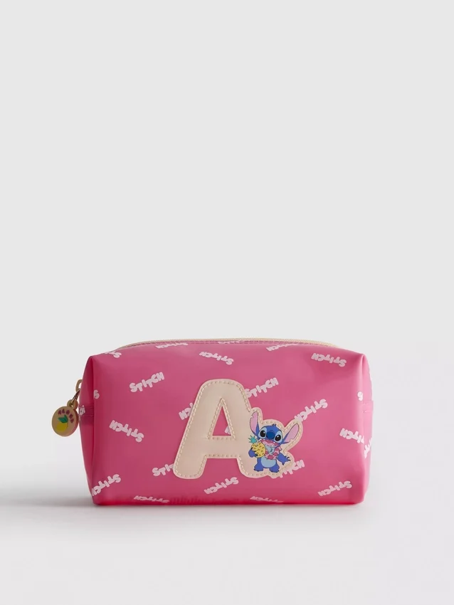 Disneys pennskrin med Stitch-initialer