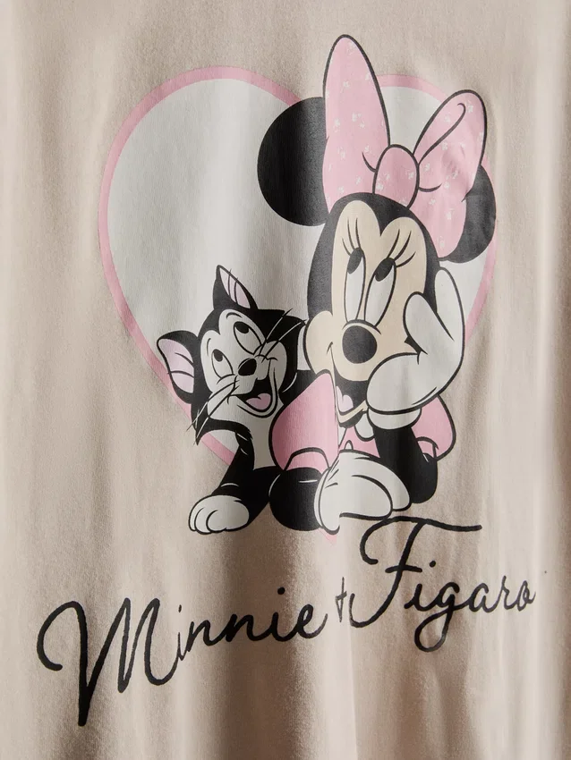 Disneys pyjamasar i bomull med Minnie Mouse-tryck