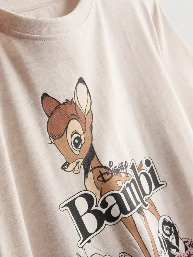 Disneys pyjamasar i bomullsblandning med tryck