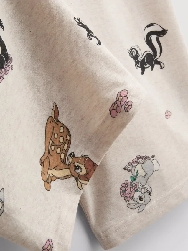 Disneys pyjamasar i bomullsblandning med tryck