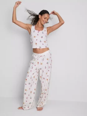 Disneys pyjamasar i bomullsrik tröja med tryck i Winnie the Pooh-motiv