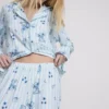 Disneys randiga boyfriend-stiliga pyjamasar med Stitch