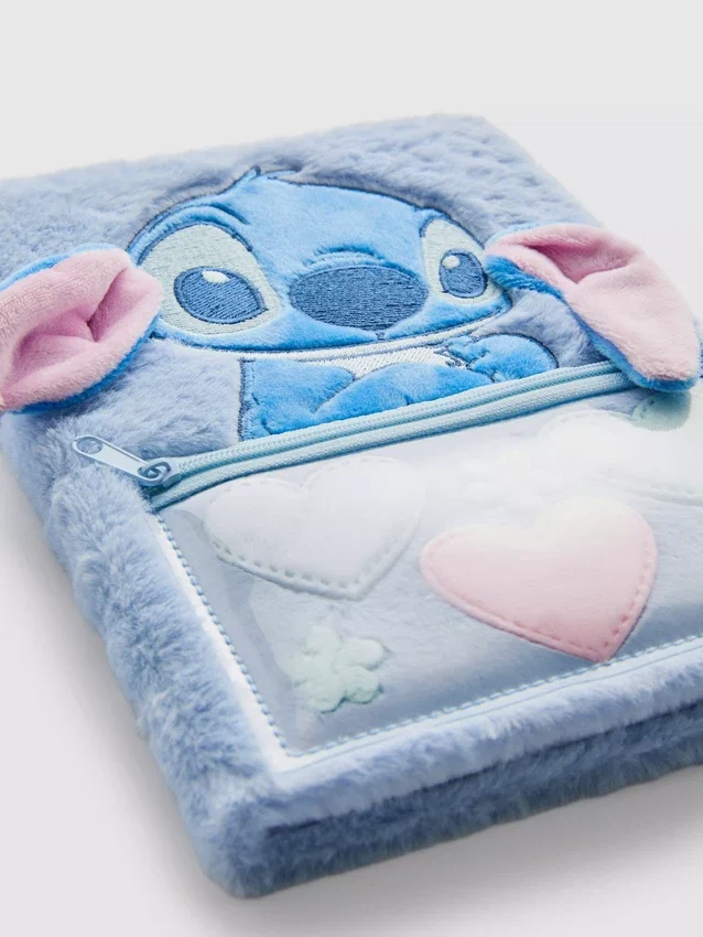 Disneys Stitch-dagbok med mjuk yta