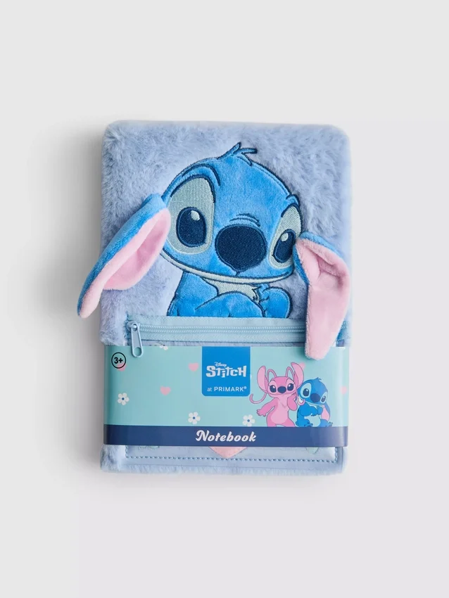 Disneys Stitch-dagbok med mjuk yta