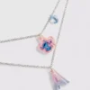 Disneys Stitch-halsband i flera lager med initialer