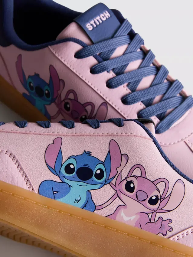 Disneys Stitch-sneakers med gummisula