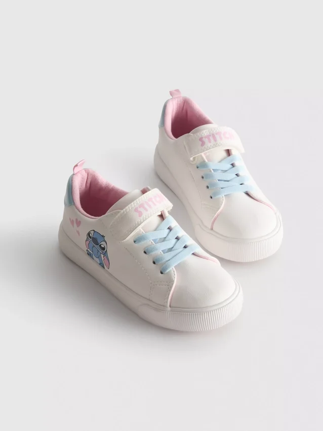 Disneys Stitch-sneakers med låg skaft