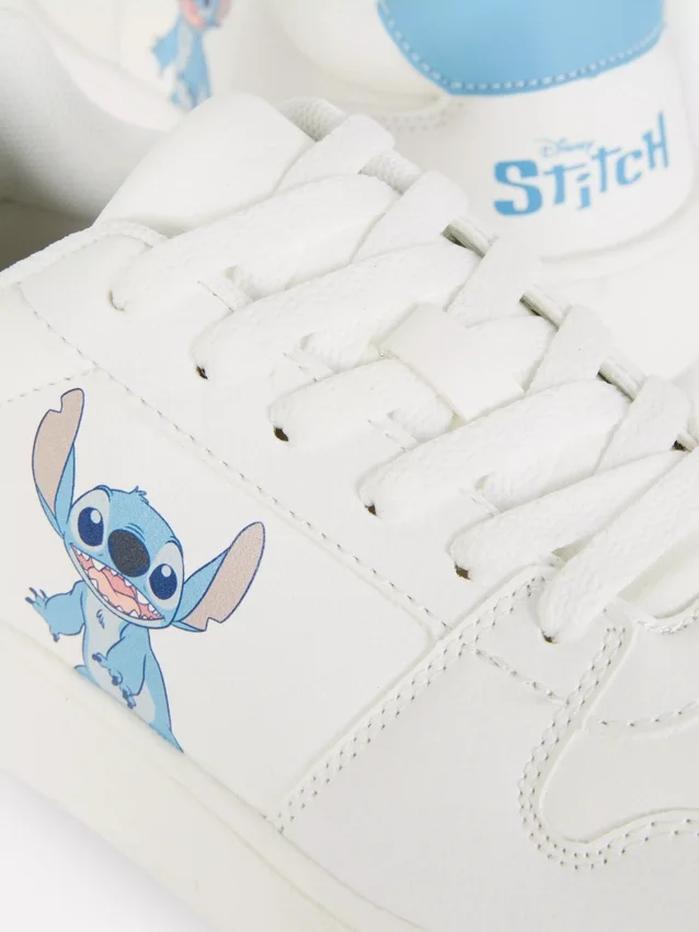 Disneys Stitch-sneakers med låg skaft