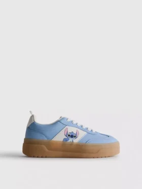 Disneys Stitch-sneakers med tjock gummisula