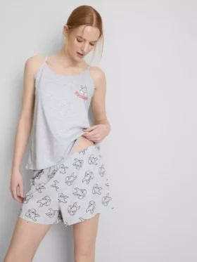 Disneys Thumper-pyjamasar med linne och korta byxor