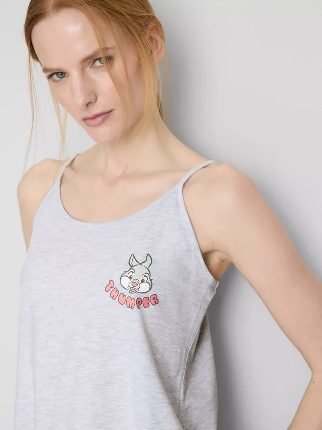 Disneys Thumper-pyjamasar med linne och korta byxor