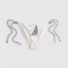 Dolce-bikiniunderdel med broderi och knytband på sidorna
