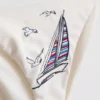Dolce-bikiniunderdel med broderi och knytband på sidorna