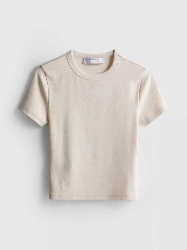 Enkel baby-T-shirt med hög bomullsandel