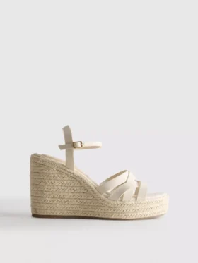 Espadriller med kilklack på sandaler