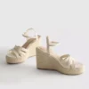 Espadriller med kilklack på sandaler