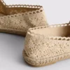 Espadriller med snörning