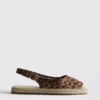 Espadriller med spänne bak