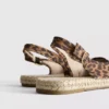 Espadriller med spänne bak